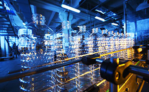 plastic bottle assembly line