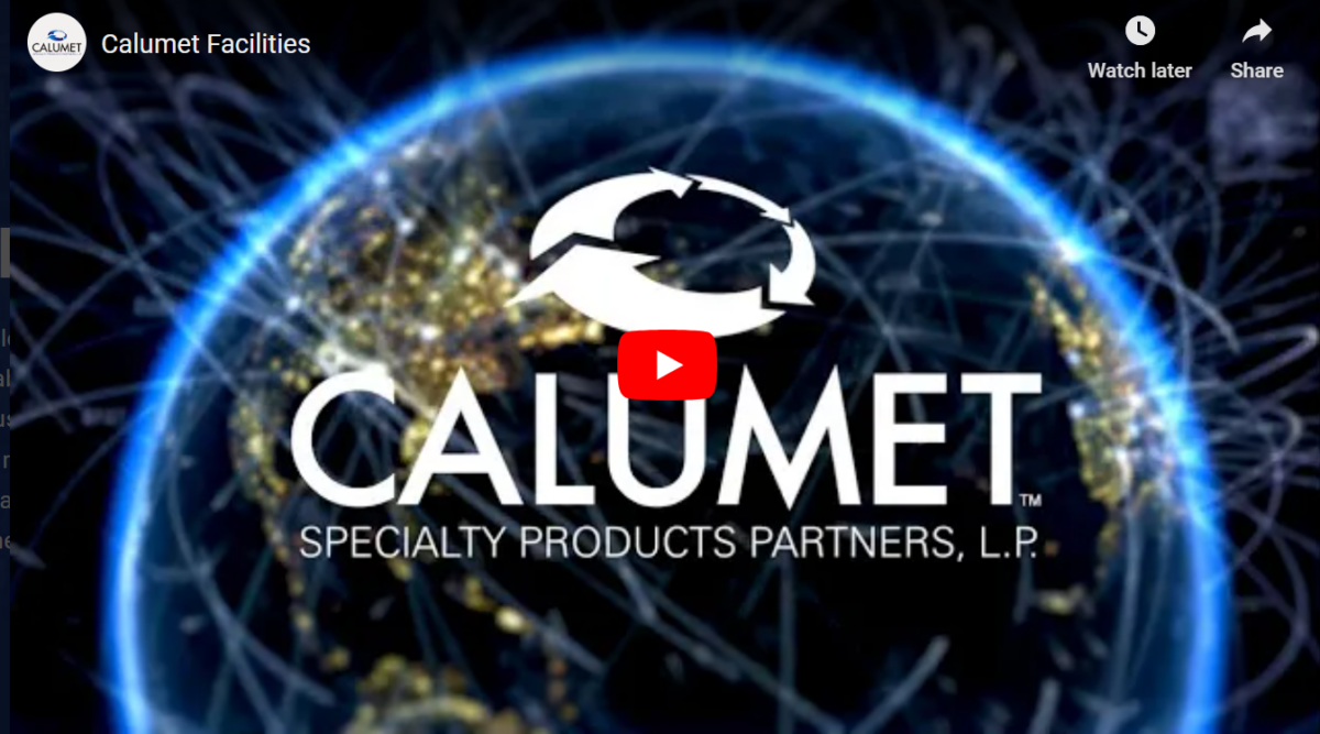 Facilities Specialty Products Manufacturer Calumet